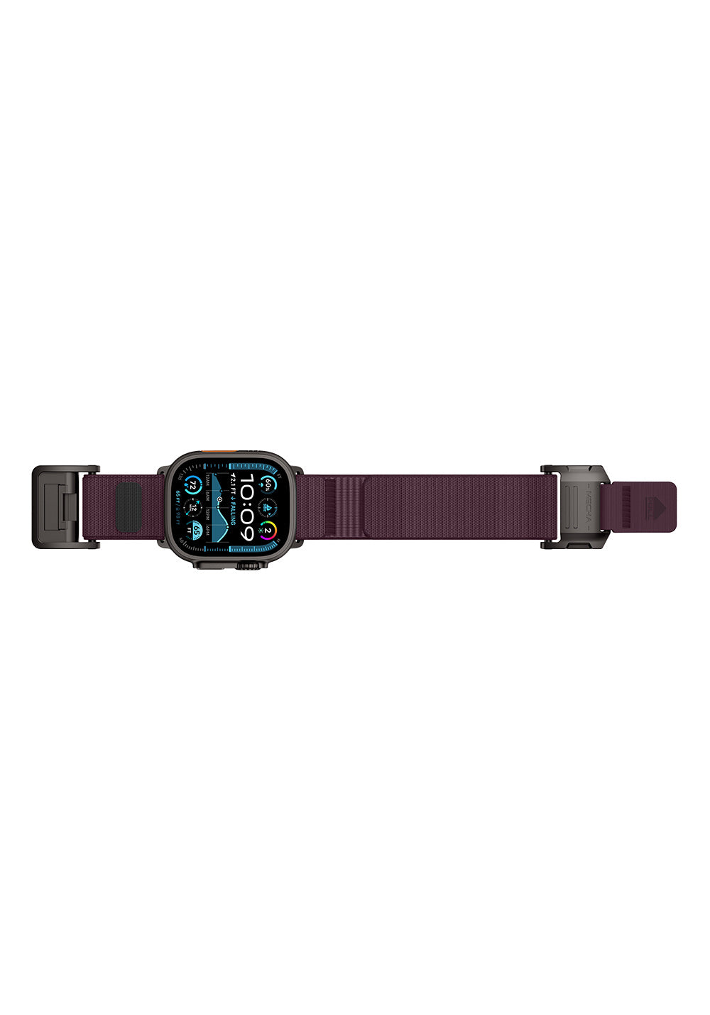 Mohseven Mecha Sport Dokuma Kordon – Apple Watch 42/44/45/46/49 mm