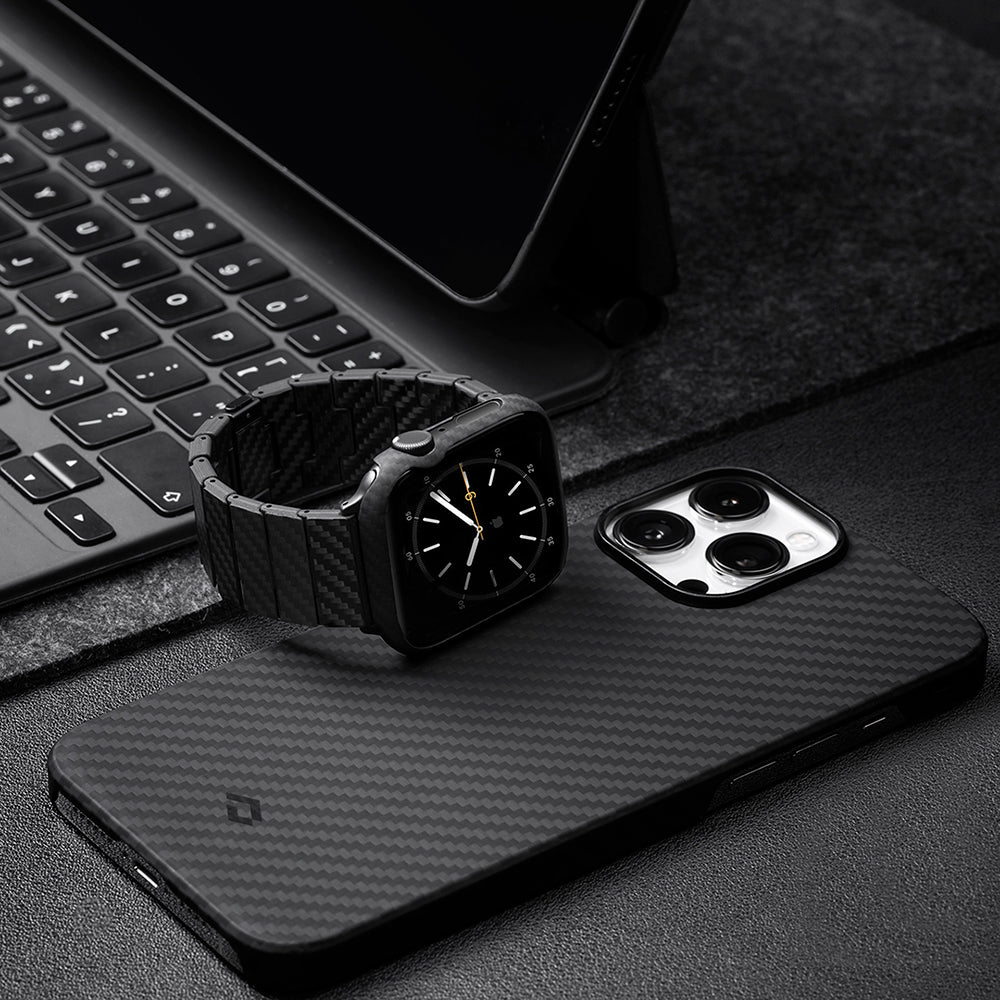 Pitaka Air Case Classic 600D Aramid Koruyucu Kasa – Apple Watch 45 mm
