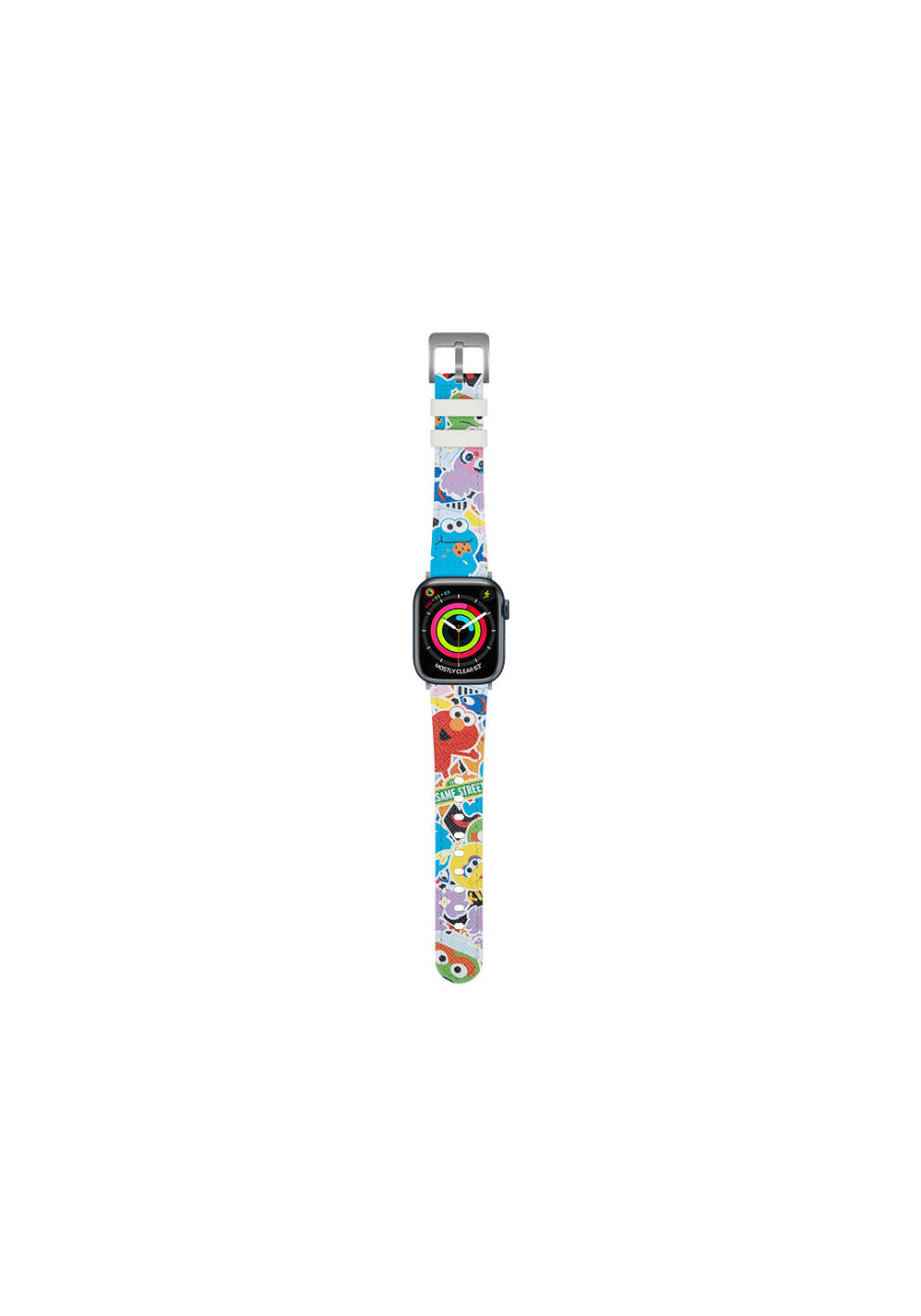 Casebang Sesame Street Karakter Desenli Deri Kordon – Apple Watch 38/40/41 mm