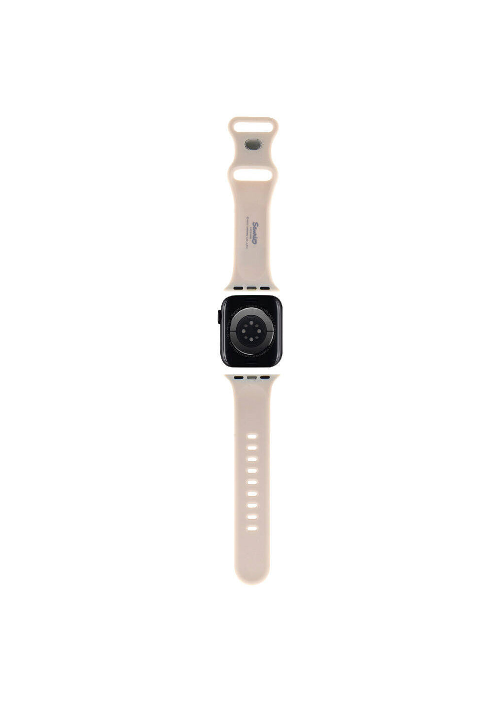 Hello Kitty Kitty Head & Bow Yazı ve Fiyonk Desenli Kordon – Apple Watch 38/40/41 mm