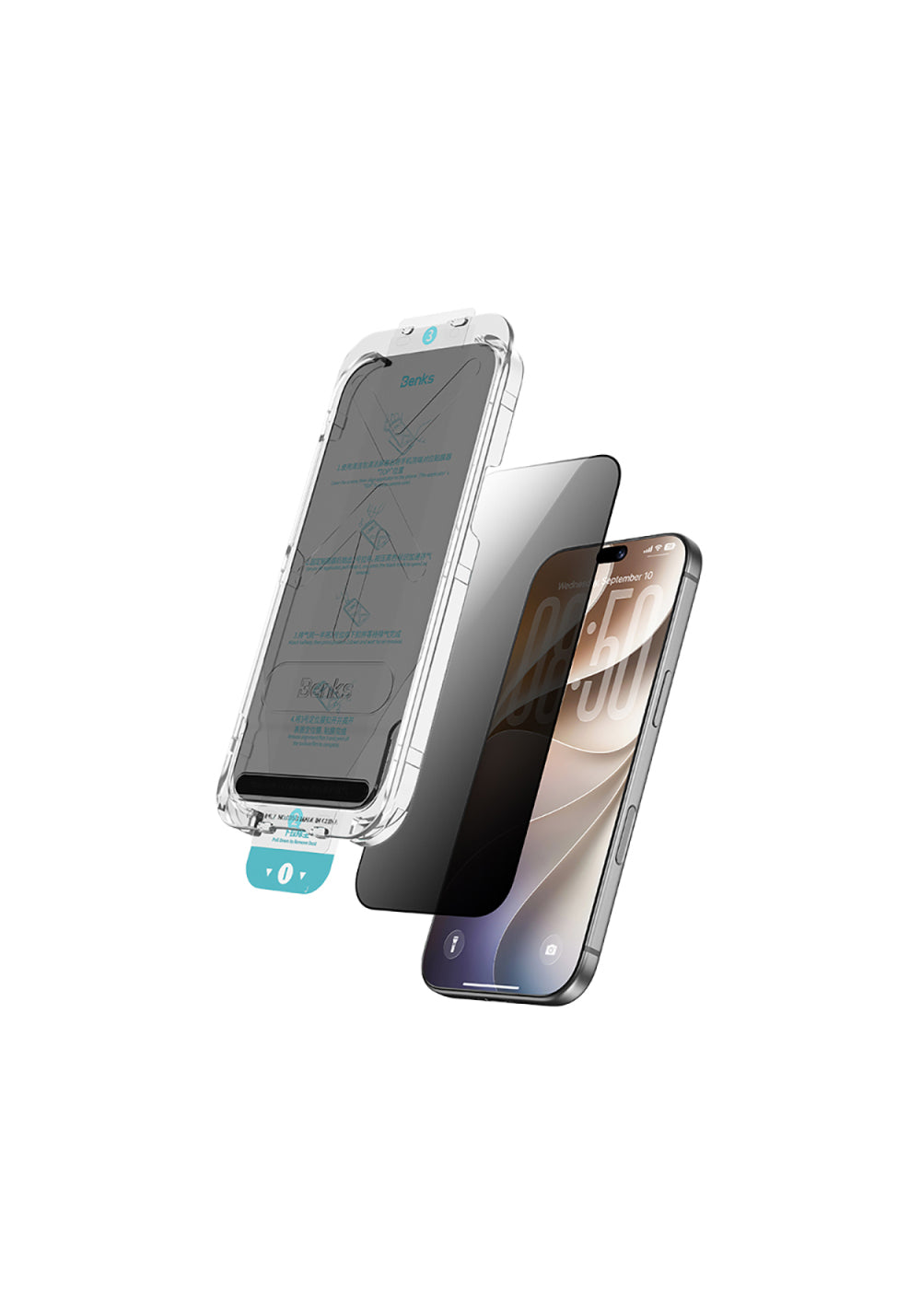Benks OmniWarrior Privacy – iPhone 18 Pro Ekran Koruyucusu