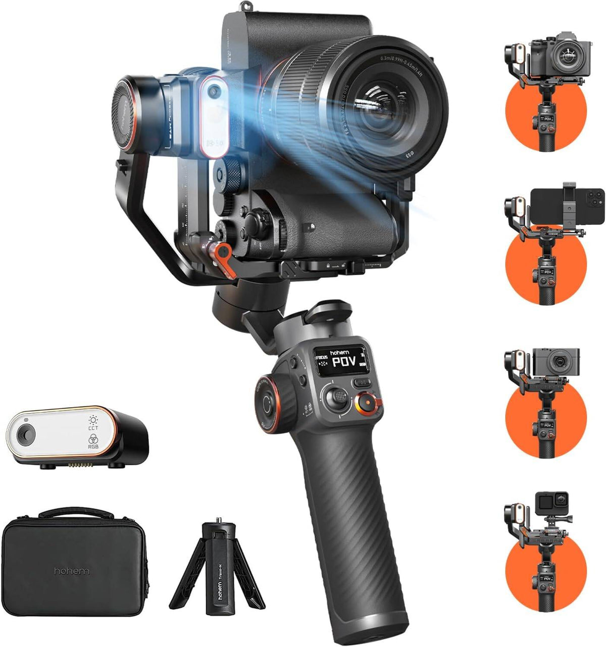 Hohem iSteady MT2 – 3 Eksenli Kamera Gimbalı