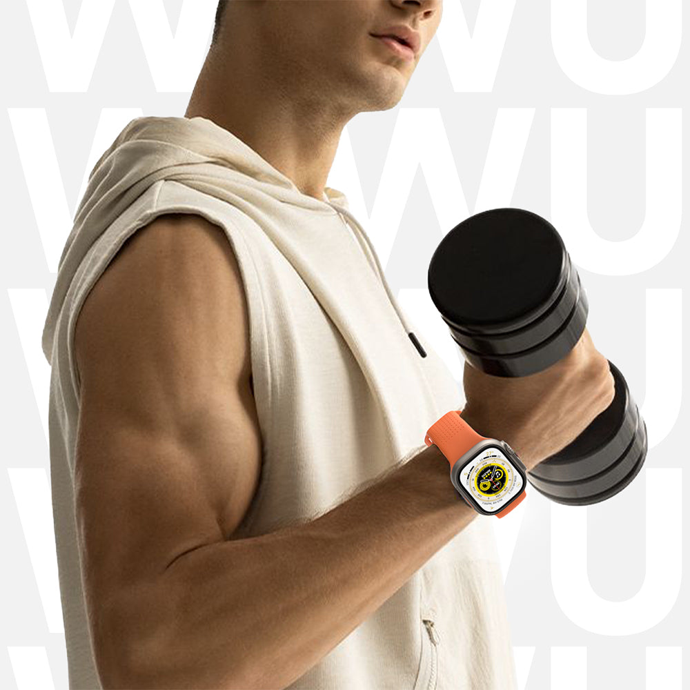 Wiwu Wi-WB0201 Comf Secur Kauçuk Kordon – Apple Watch 42/44/45/46/49 mm