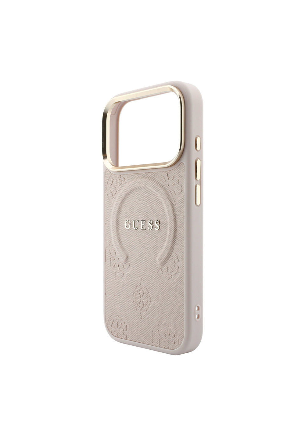 Guess Peony C-Magnet Yazı Logolu – iPhone 18 Pro Max Kılıfı