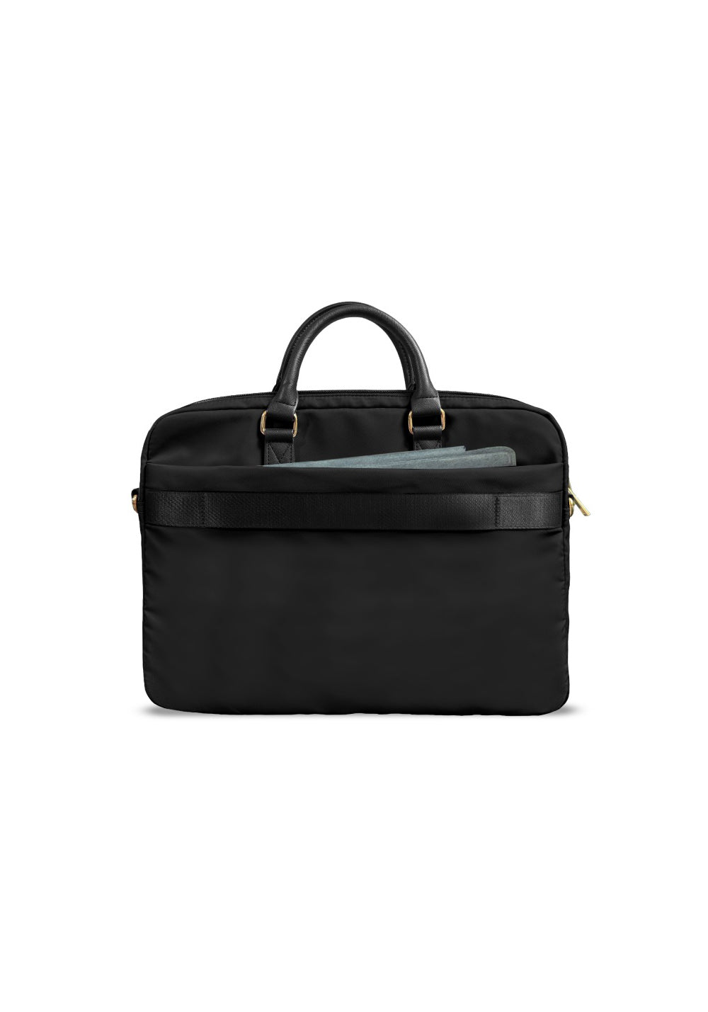 Guess Naylon Kumaş Metal Üçgen Logo – 15-16 inç Laptop Çantası