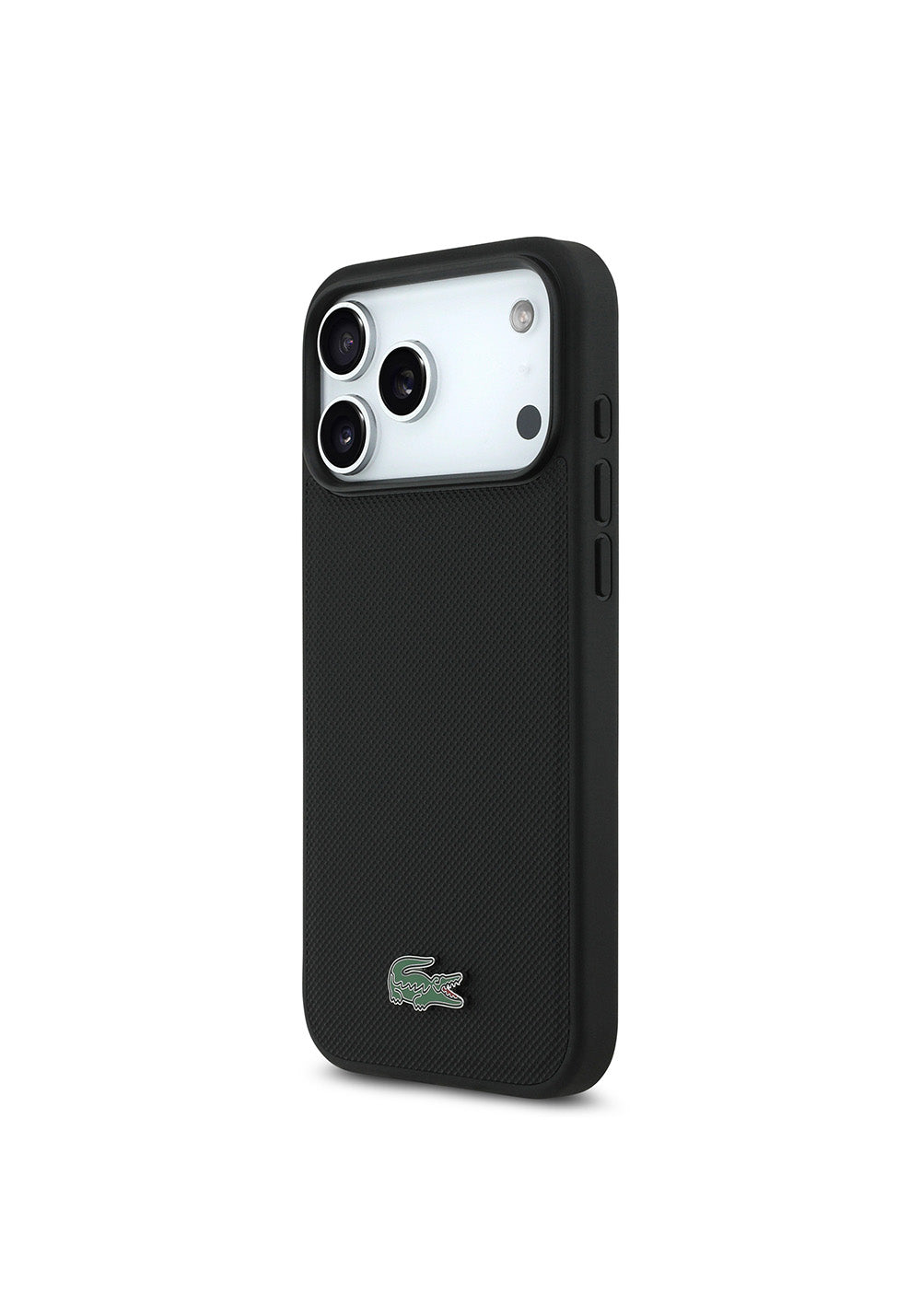 Lacoste PU Pike Desenli – iPhone 18 Pro Max Kılıfı