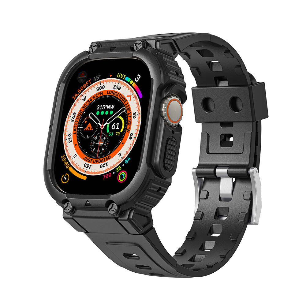 Wiwu Wi-WB014 Armor Kordon ve PC Kasa Seti – Apple Watch Ultra 49 mm
