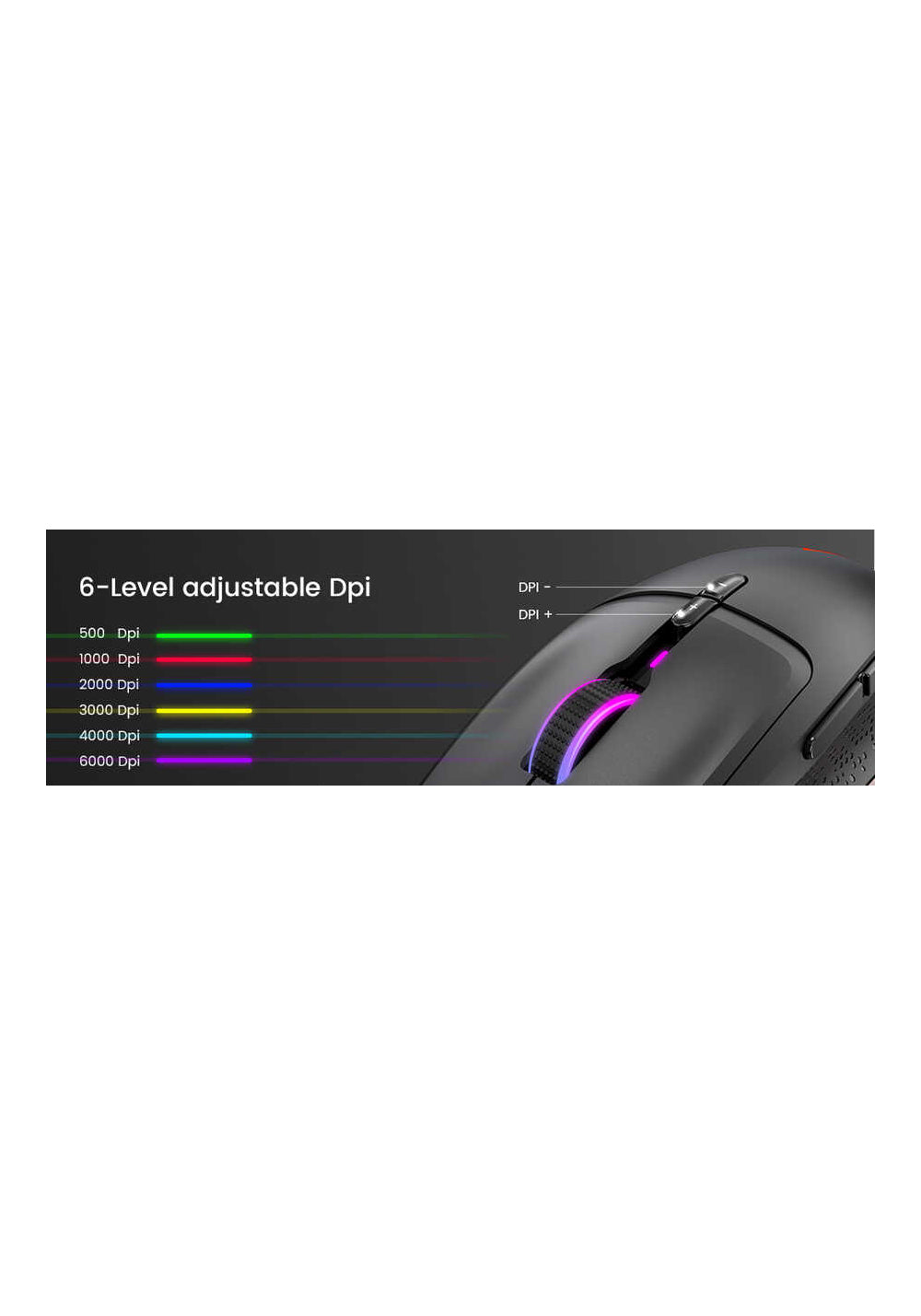 Eksa EM600 – 12000 DPI USB Oyuncu Mouse