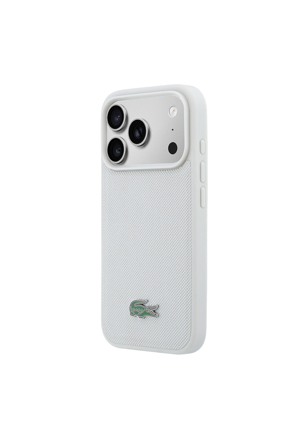 Lacoste PU Pike Desenli – iPhone 18 Pro Max Kılıfı