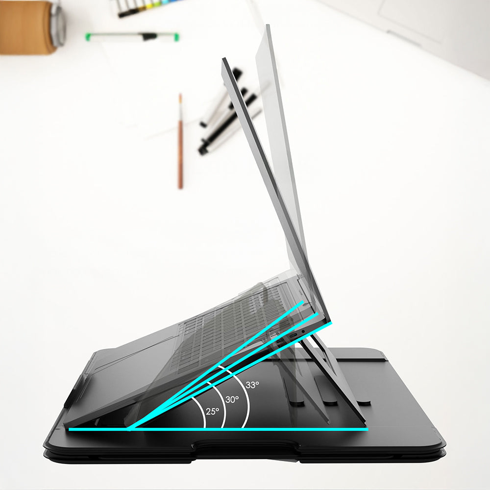 Lenyes LTS231 – Mouse Pad Bölümlü Ayarlanabilir Laptop Standı