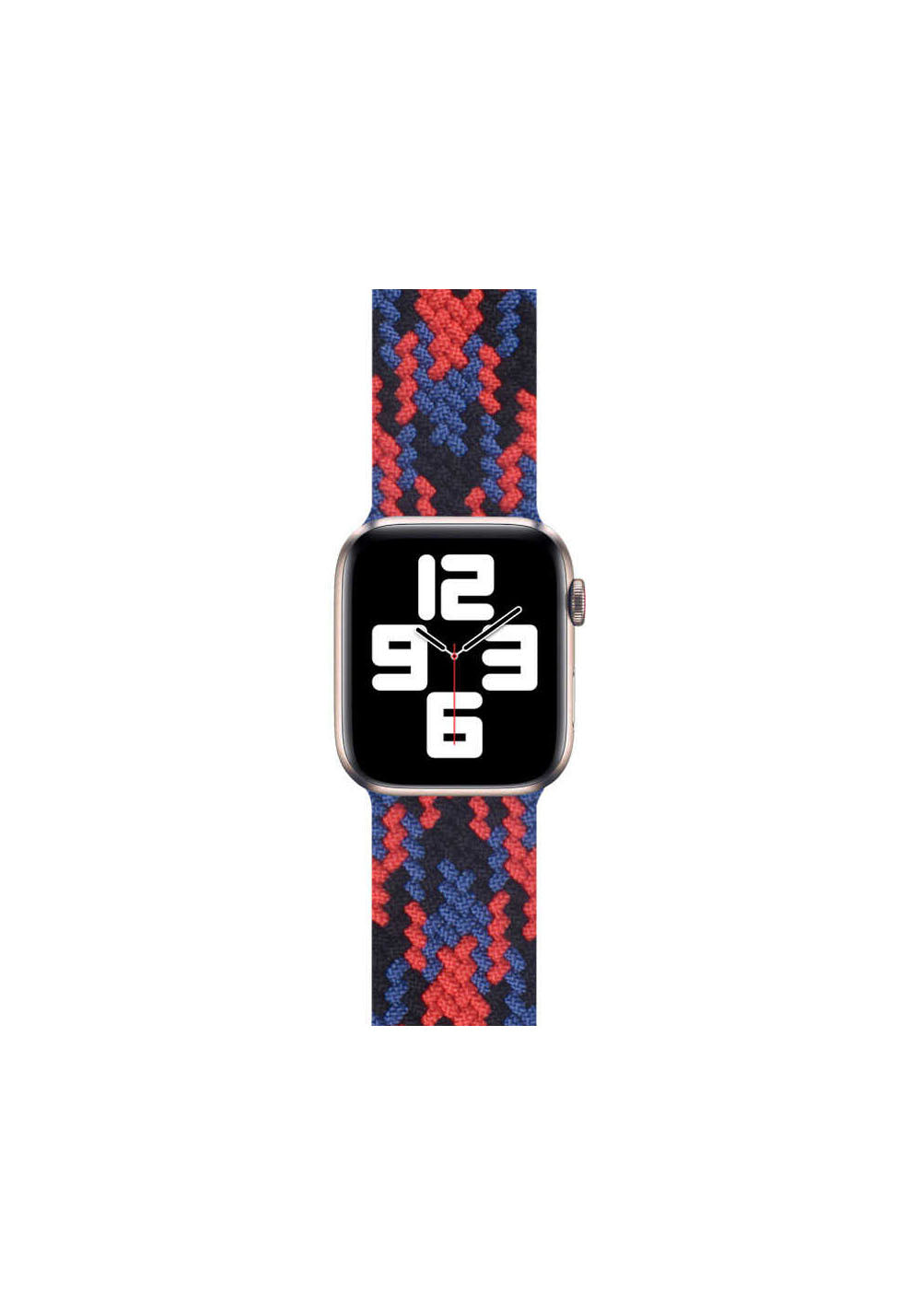Wiwu Braided Solo Loop Contrast M Kontrast Örgü Kordon – Apple Watch 42/44/49 mm