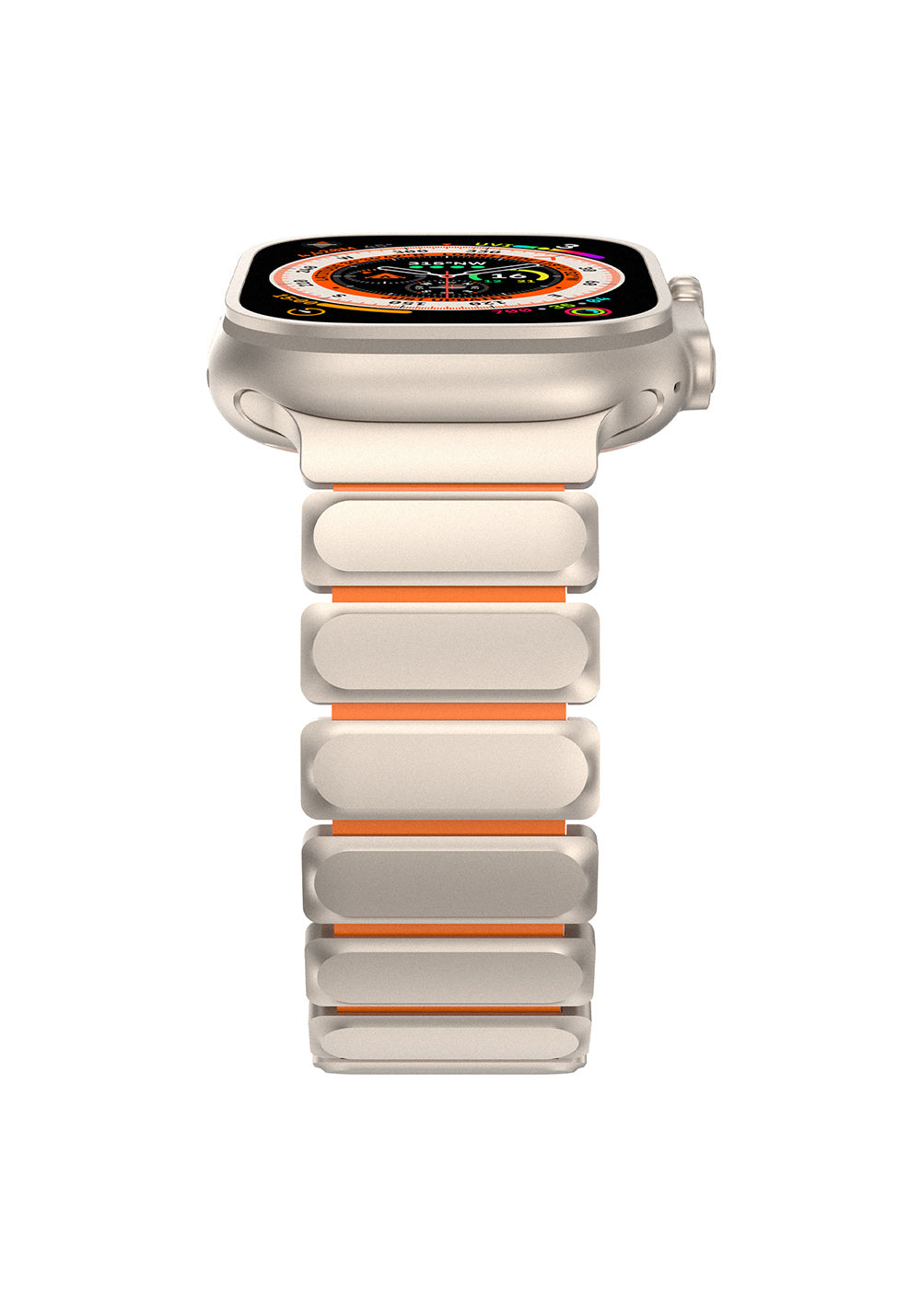 Mohseven Titancore No.2 Çelik Kordon – Apple Watch 42/44/45/46/49 mm