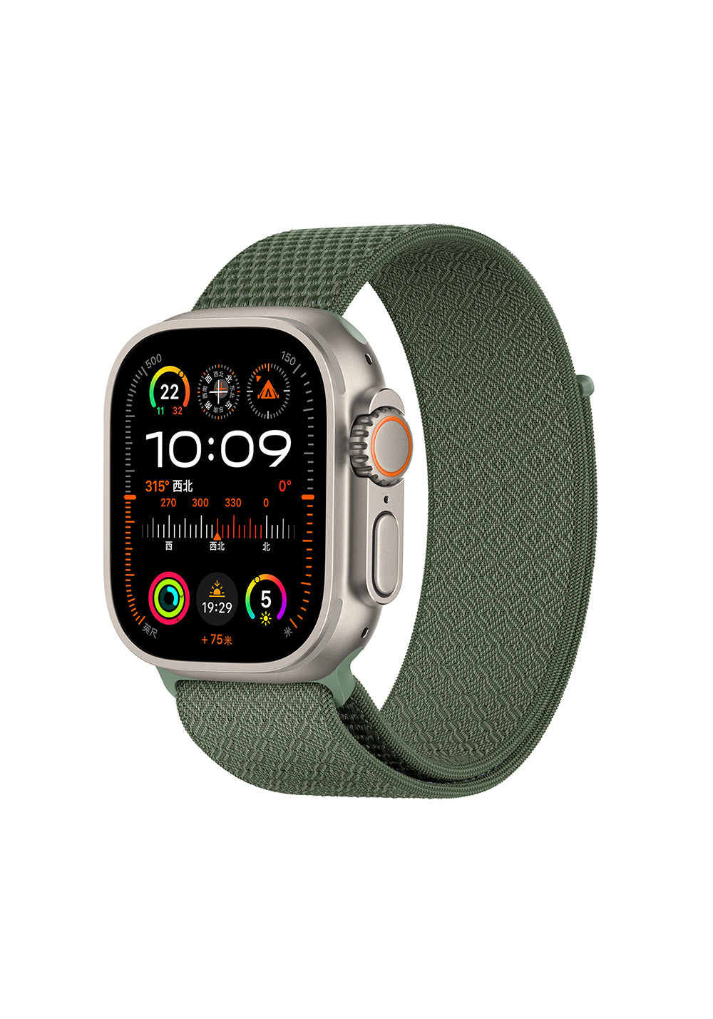Wiwu WB501 CloudFlex Naylon Örgü Kordon – Apple Watch 42/44/45/46/49 mm