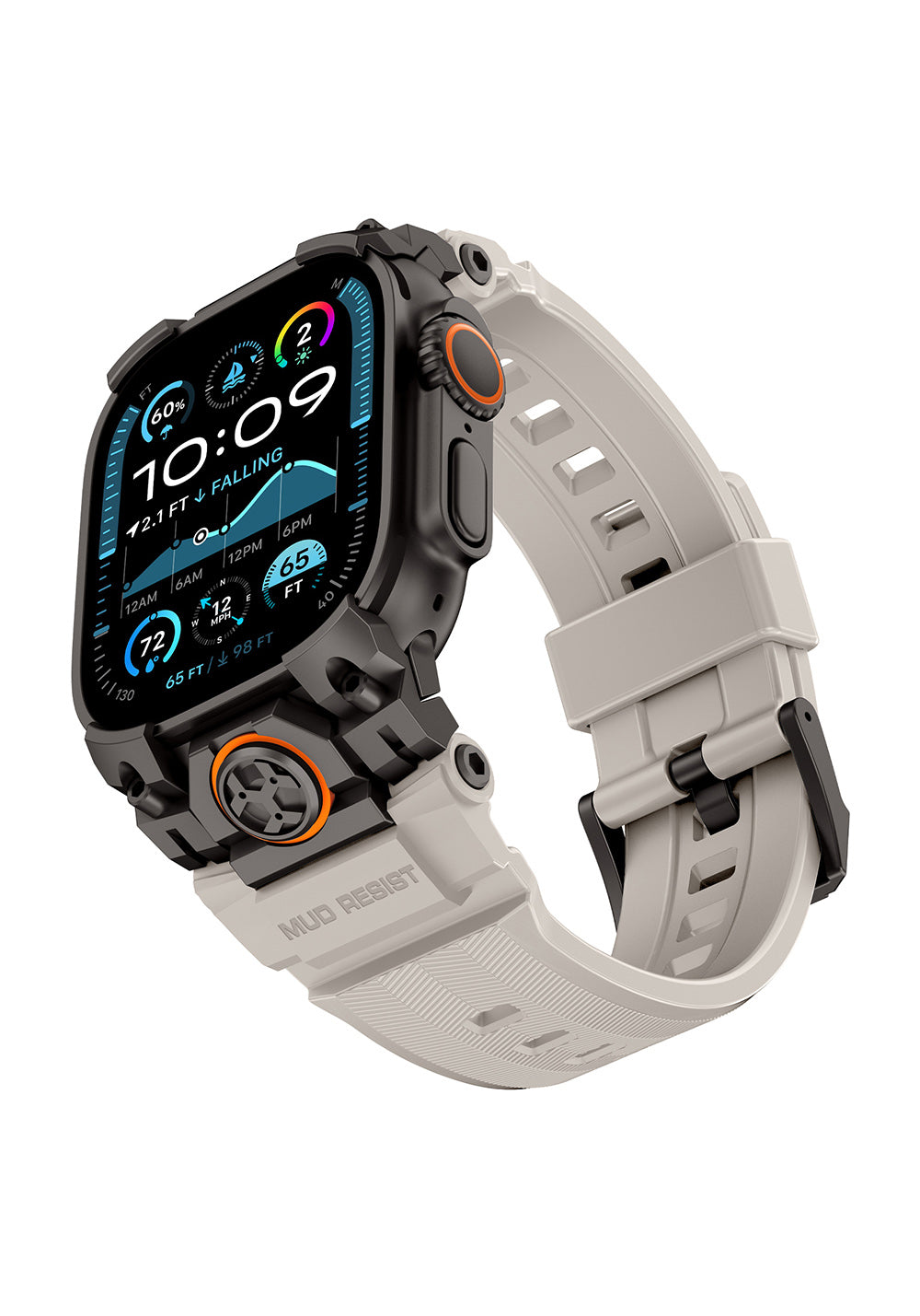 Mohseven Armor Silikon Kordon – Apple Watch Ultra 49 mm