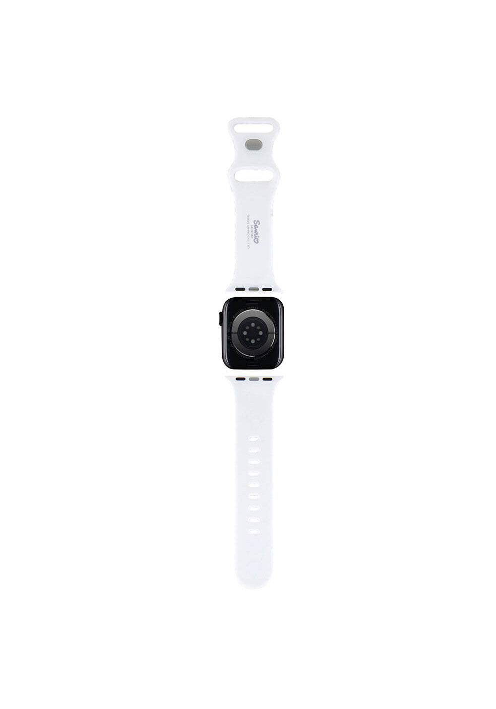 Hello Kitty Kitty Heads & Stripes Çizgili Silikon Kordon – Apple Watch 38/40/41 mm