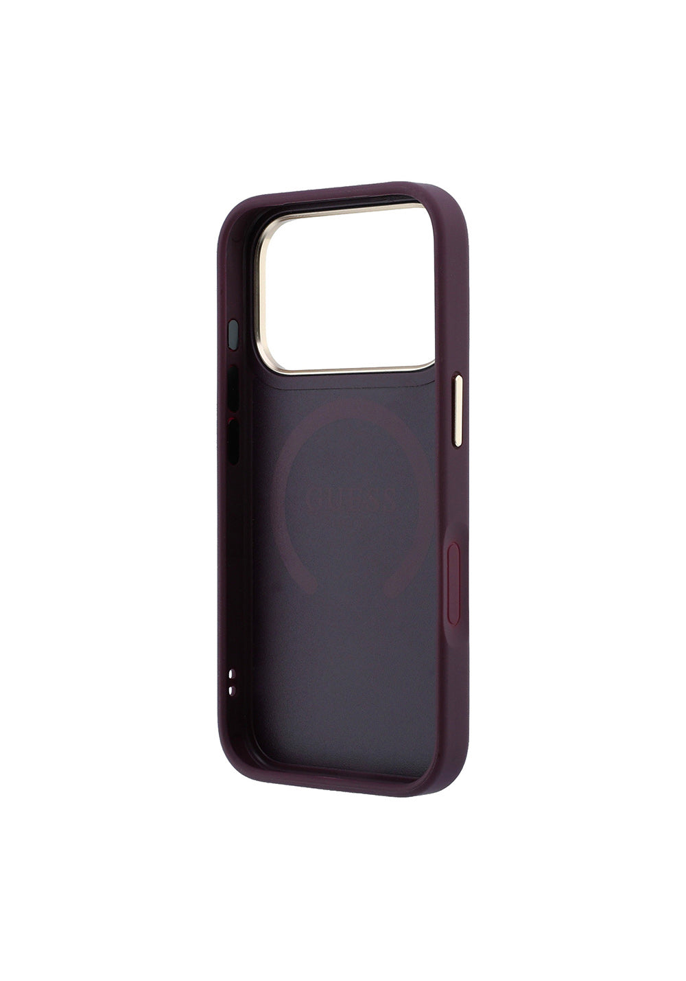 Guess Peony C-Magnet Yazı Logolu – iPhone 18 Pro Max Kılıfı