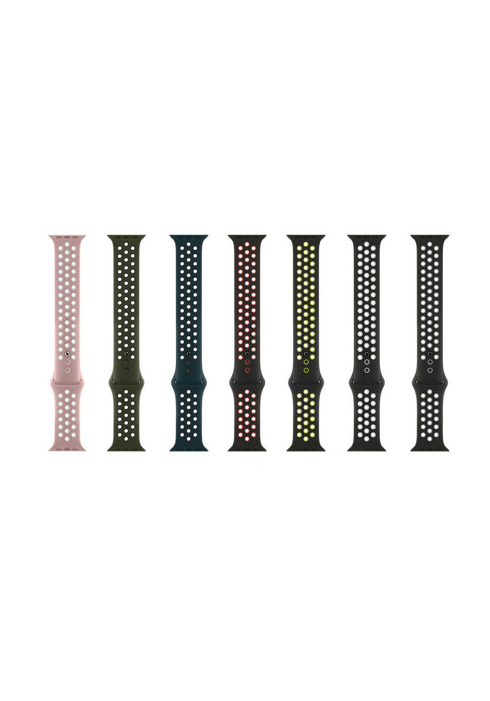 Wiwu Dual Color Sport Band Çift Renk Silikon Kordon – Apple Watch 42/44/49 mm