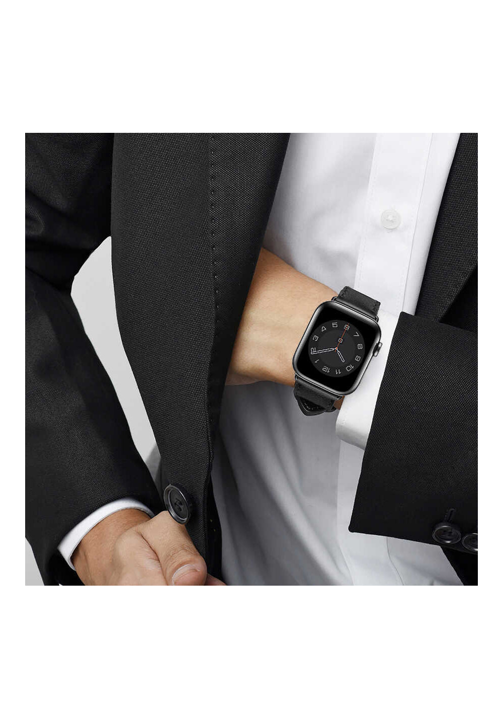 Wiwu Attleage Watchband Deri Kordon – Apple Watch 42/44/45/49 mm