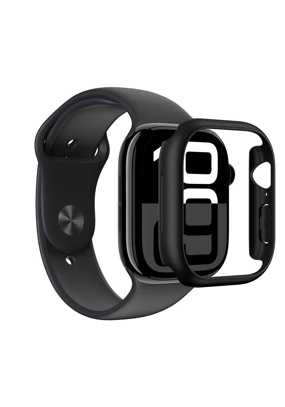 Amazingthing Radix Minimal FrameLite PC Koruyucu Çerçeve – Apple Watch Series 10 46 mm