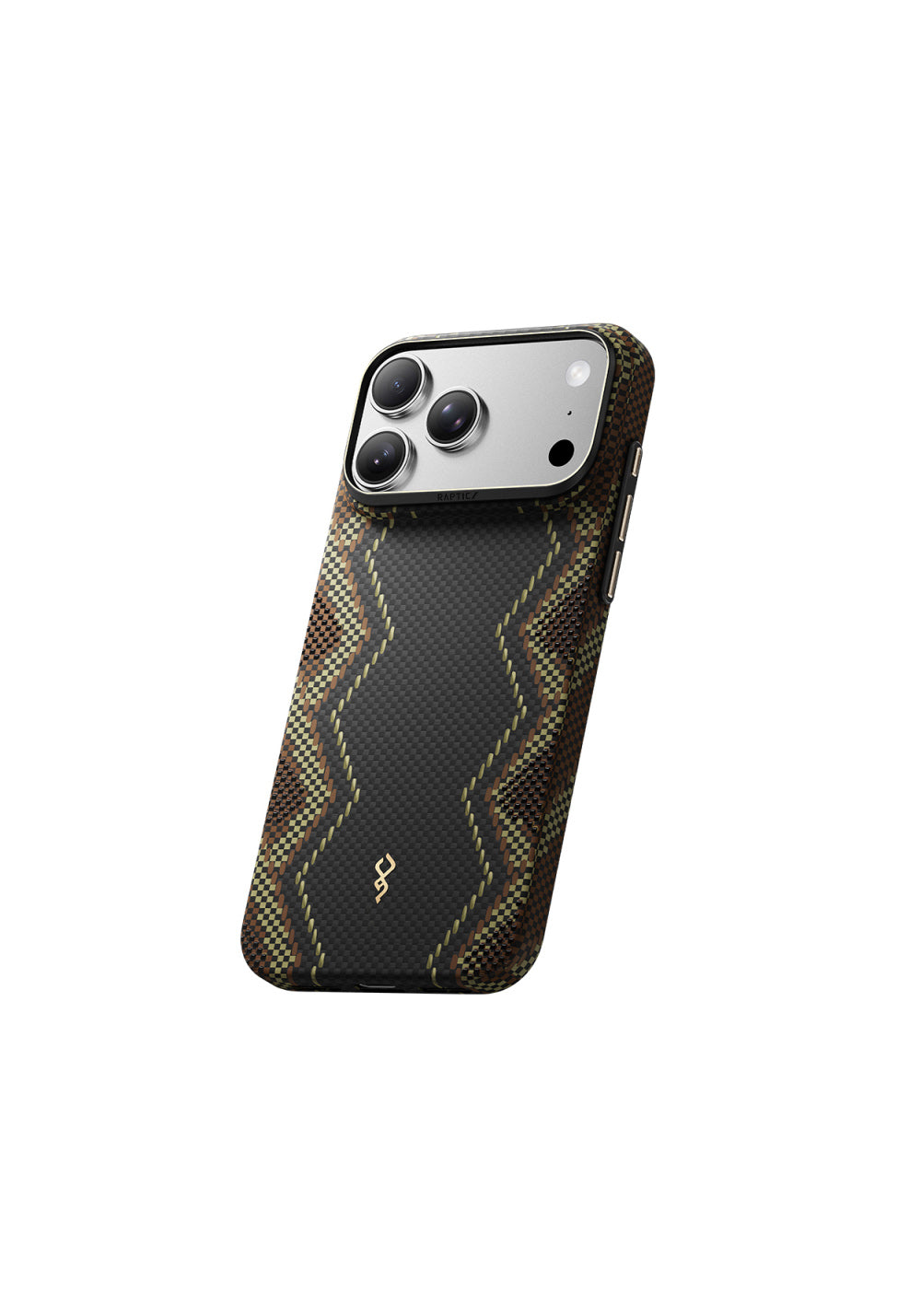 Raptic Aramid Skin Scepter Karbon – iPhone 18 Pro Kılıfı