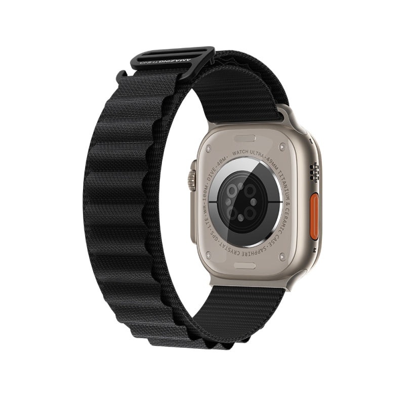 Amazingthing Titan Spor Dokuma Kordon – Apple Watch 45/46/49 mm