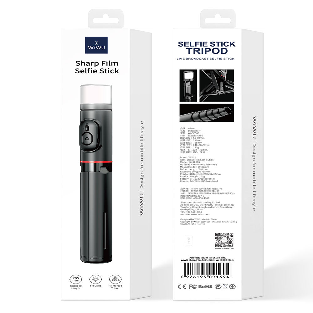 Wiwu Wi-SE003 – 76,5 cm Dolgu Işıklı Tripod
