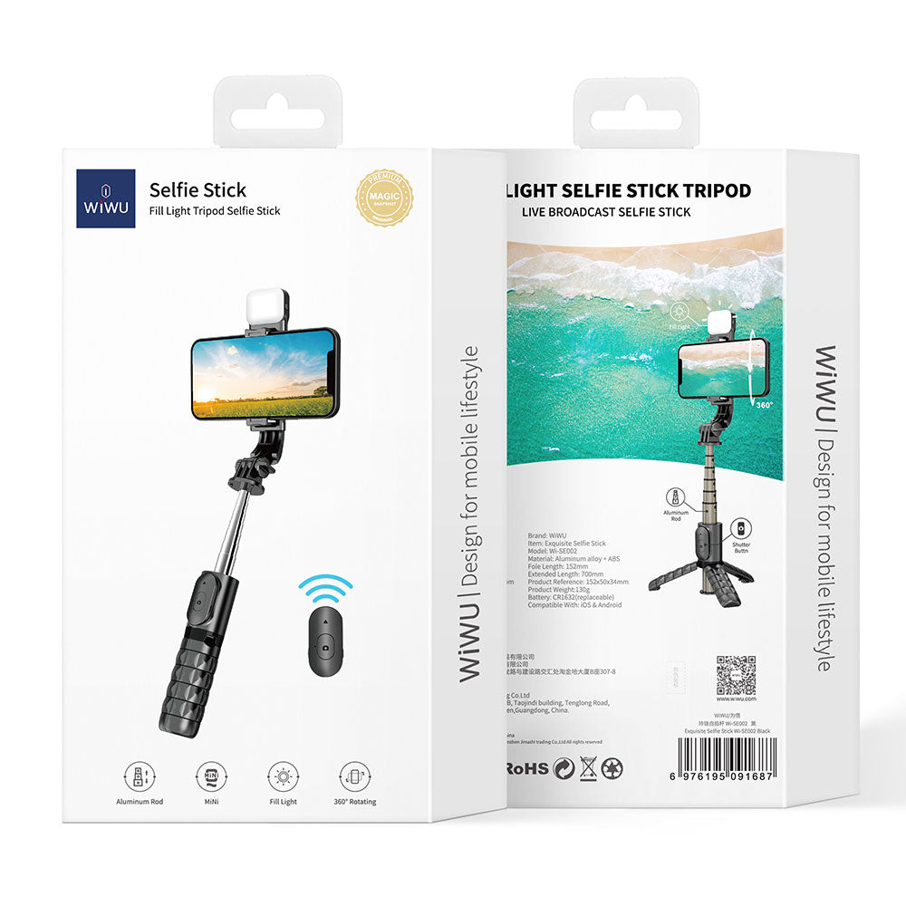 Wiwu Wi-SE002 – 76 cm Işıklı Tripod