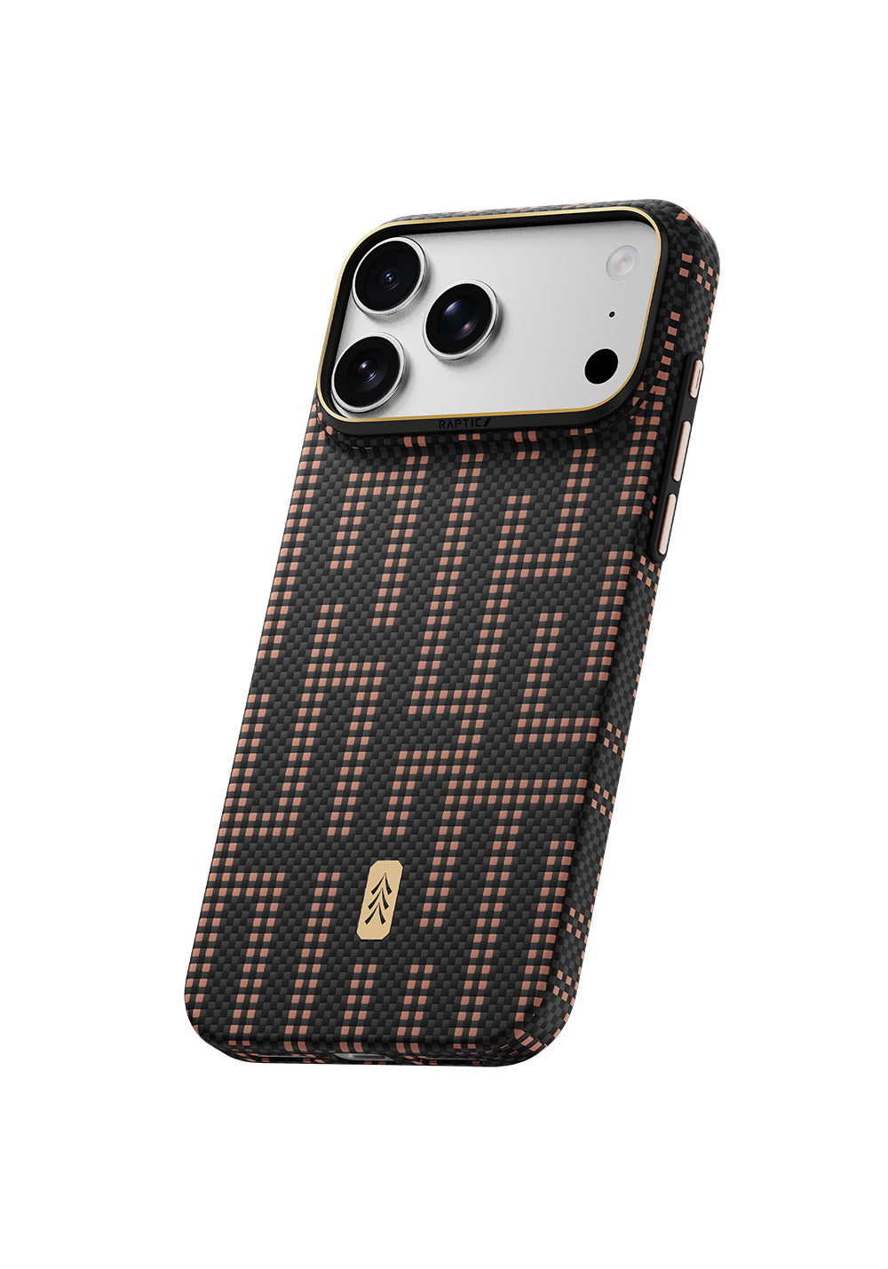 Raptic Aramid Skin Karbon – iPhone 18 Pro Kılıfı
