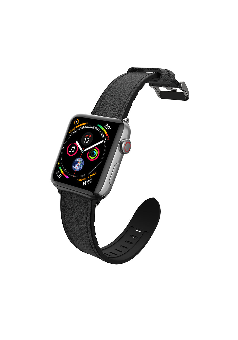 Raptic Hybrid Leather Deri Kordon – Apple Watch 38/40/41 mm + Series 10 42 mm