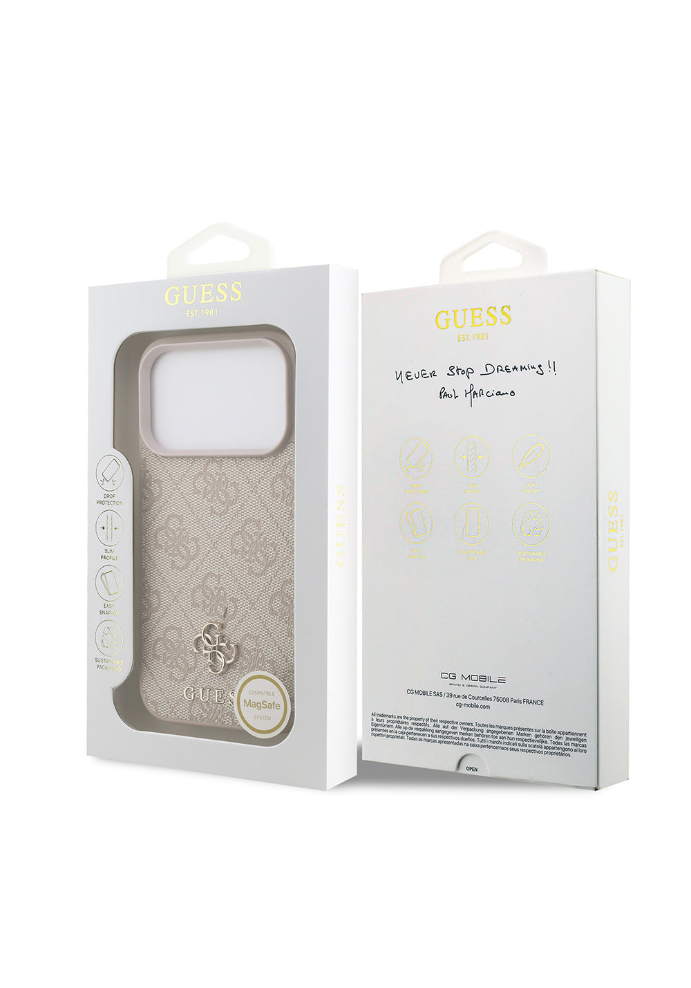Guess Small 4G Classic – iPhone 18 Pro Kılıfı