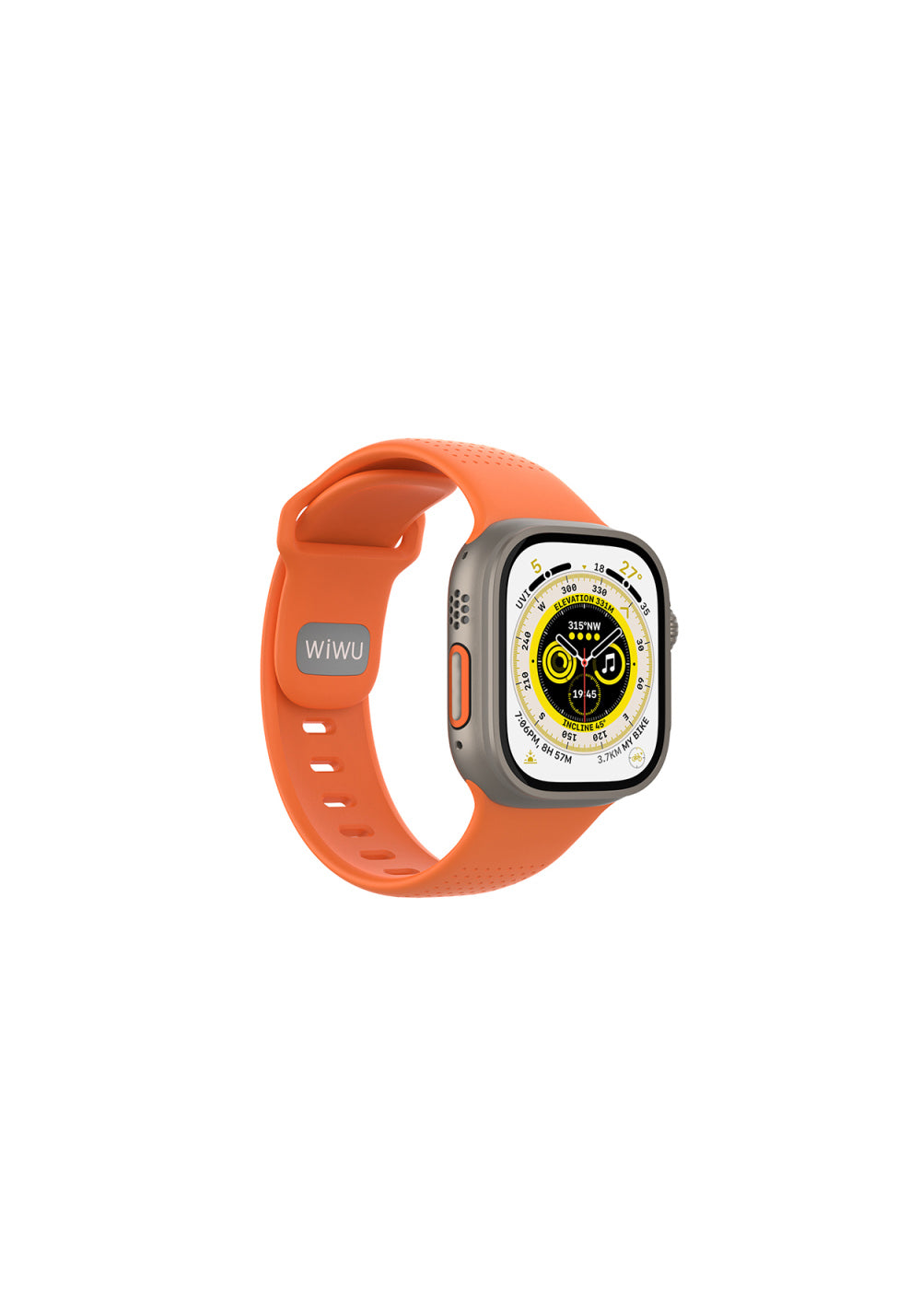 Wiwu Wi-WB0201 Comf Secur Kauçuk Kordon – Apple Watch 42/44/45/46/49 mm