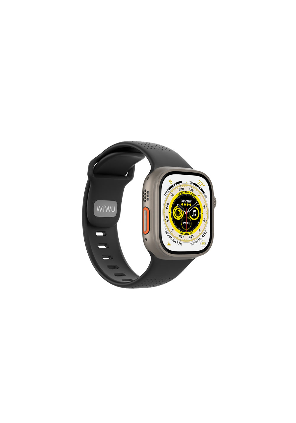 Wiwu Wi-WB0201 Comf Secur Kauçuk Kordon – Apple Watch 42/44/45/46/49 mm
