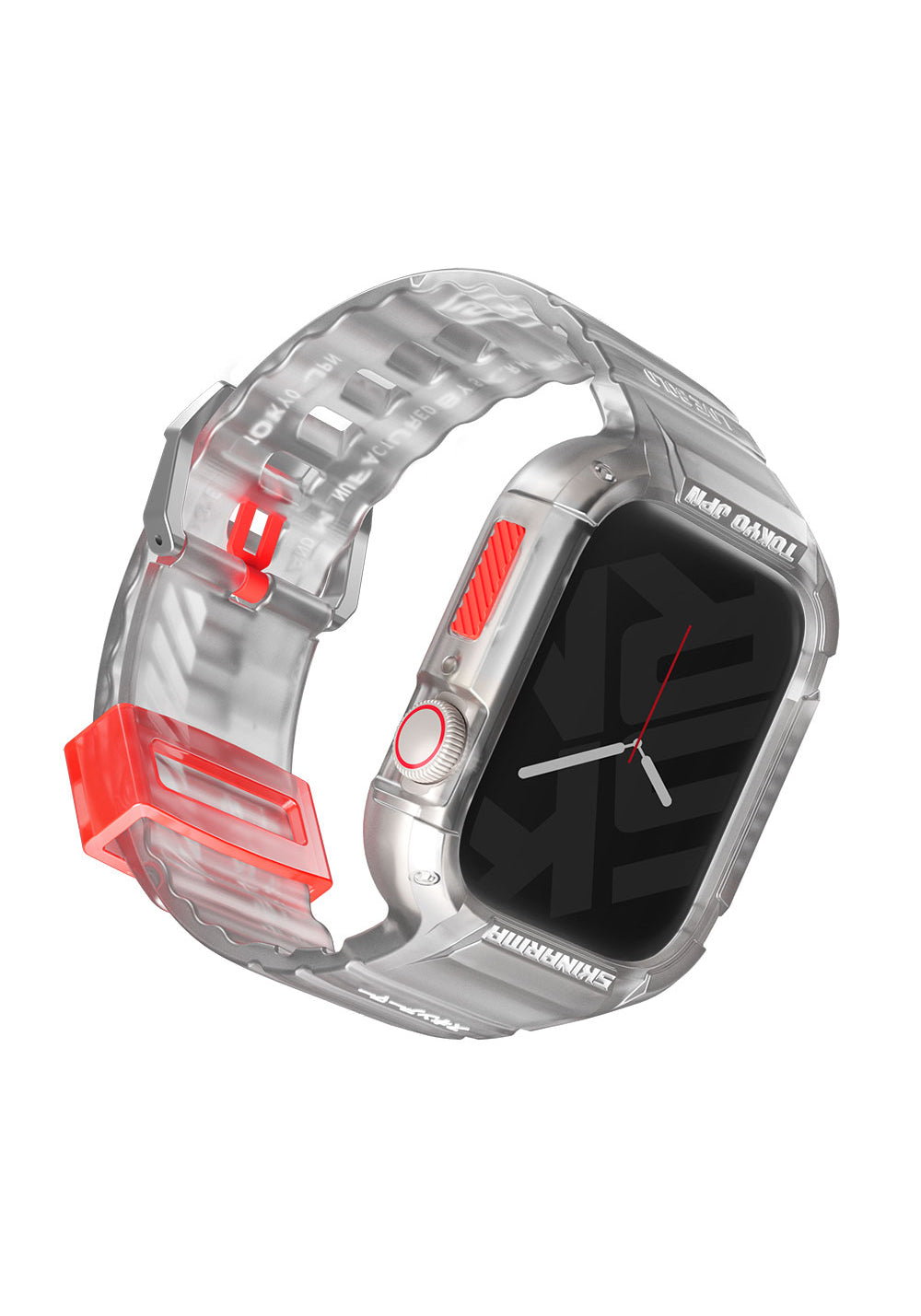 Skinarma Saido Koruyucu Kasa ve Kordon Seti – Apple Watch 44/45 mm