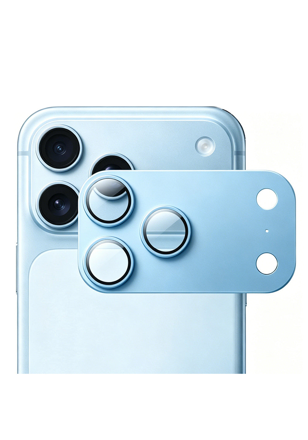Mohseven Sapphire Alüminyum Safir – iPhone 18 Pro Lens Koruyucusu