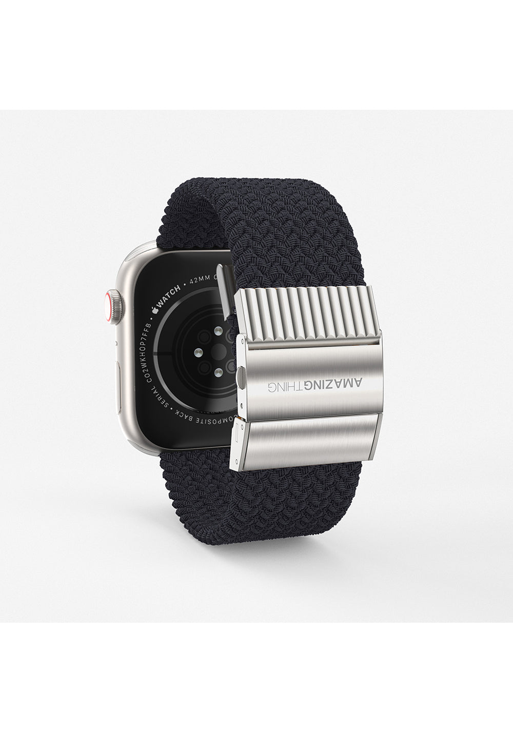 Amazingthing Titan Weave Örgü Spor Kordon – Apple Watch 38/40/41 mm + Series 10 42 mm