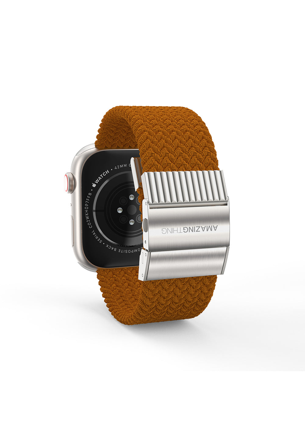 Amazingthing Titan Weave Örgü Spor Kordon – Apple Watch 38/40/41 mm + Series 10 42 mm