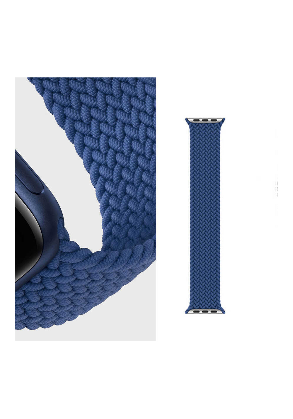 Wiwu Braided Solo Loop M Örgü Kordon – Apple Watch 42/44/49 mm