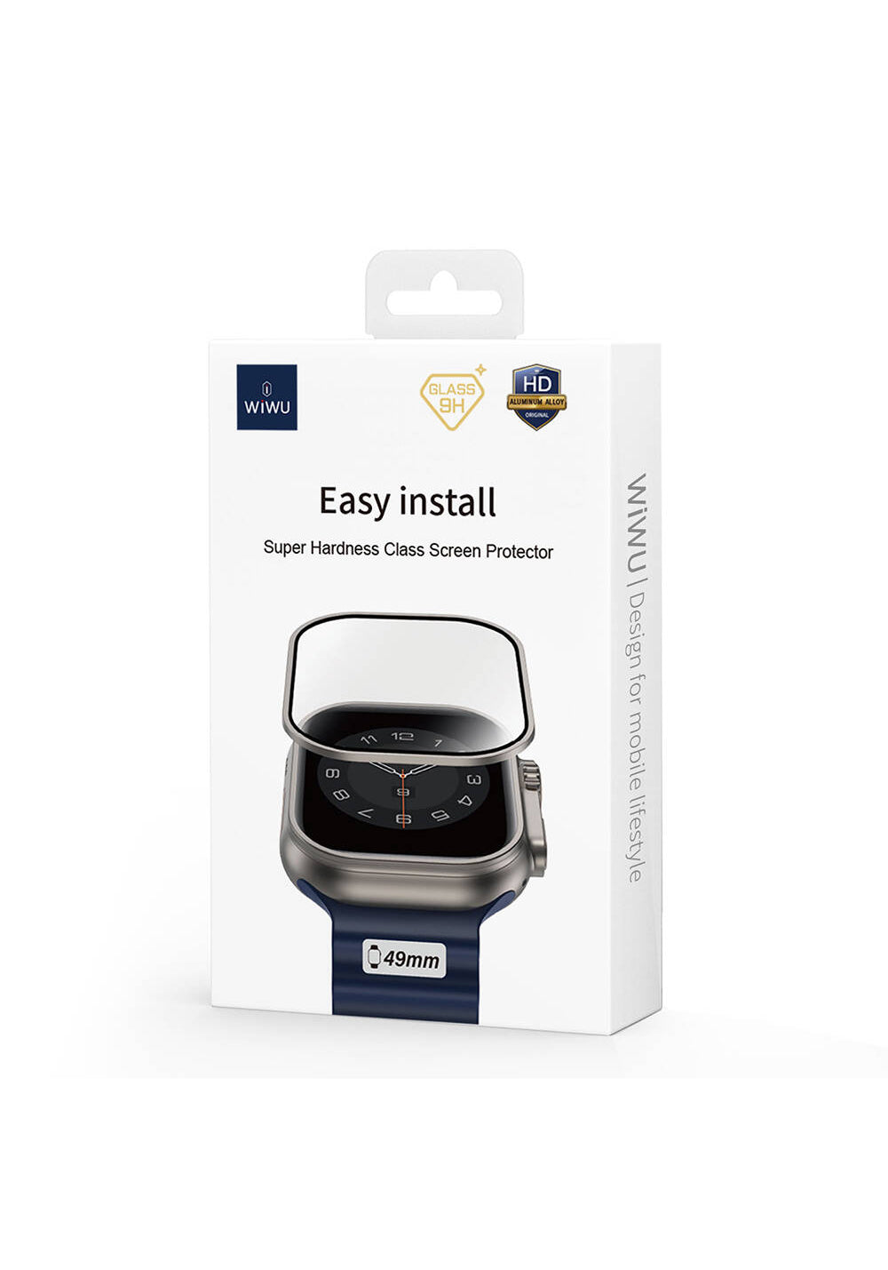 Wiwu Wi-JD106 Easy Install Temperli Ekran Camı – Apple Watch Ultra 49 mm