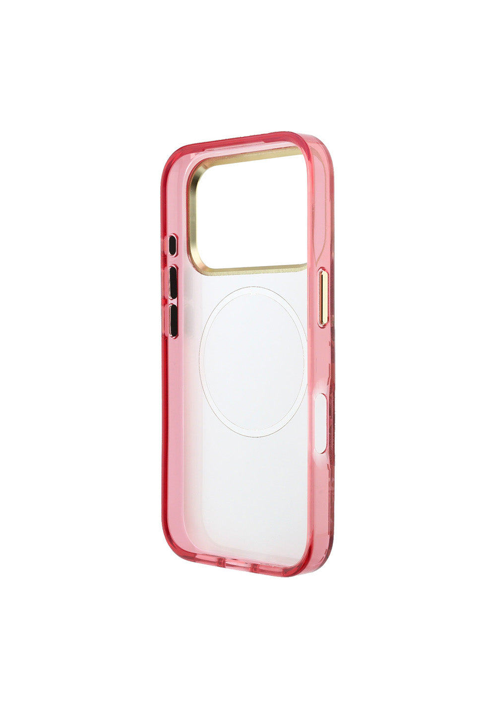 Guess Gül Desenli Simli Yazı Logolu – iPhone 18 Pro Max Kılıfı