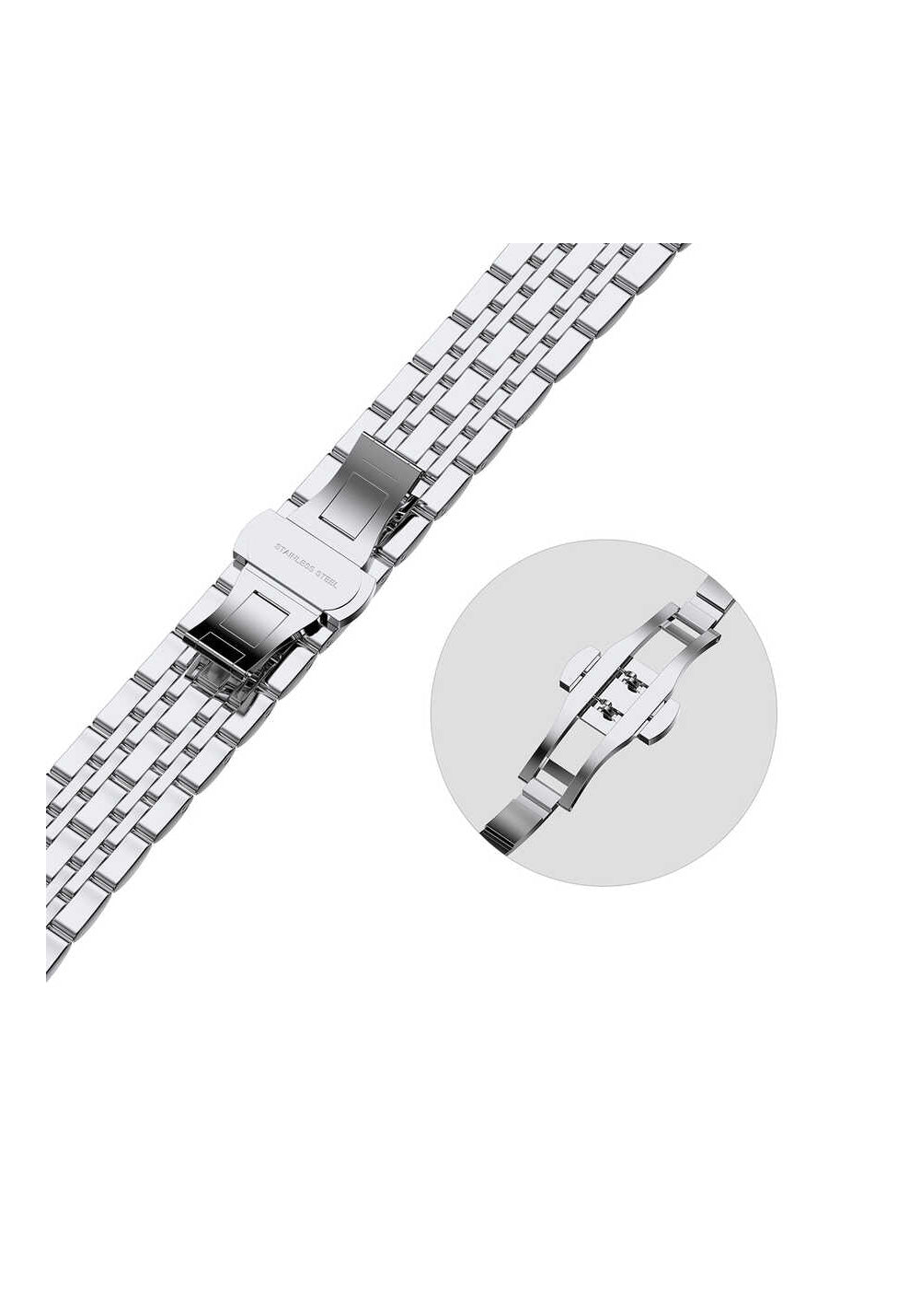 Wiwu Seven Beads Steel Belt Metal Kordon – Apple Watch 38/40 mm