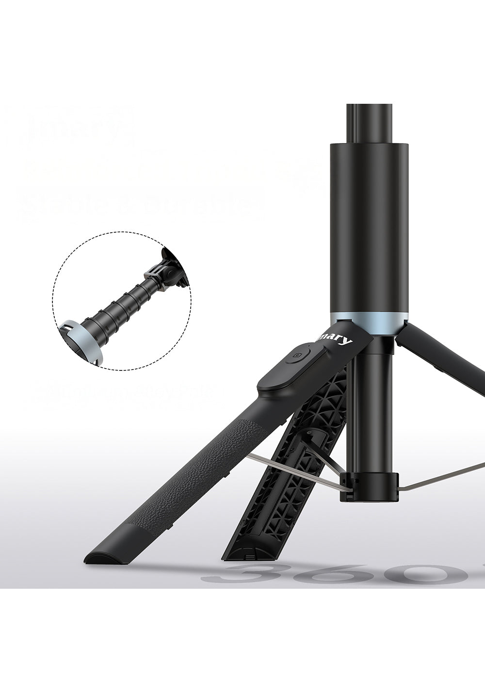 Jmary KT-259 – Kumandalı Tripod ve Selfie Çubuğu