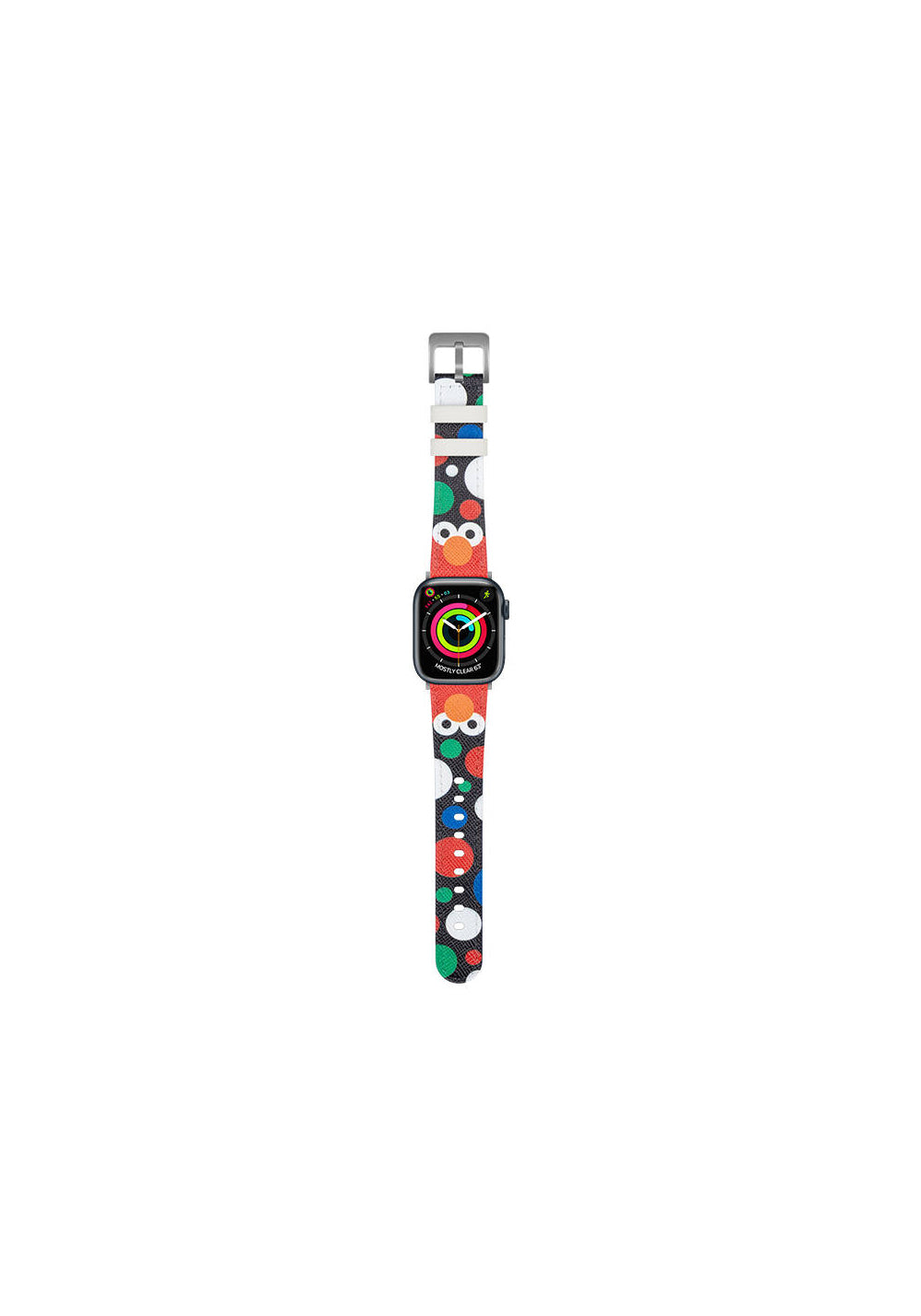 Casebang Sesame Street Karakter Desenli Deri Kordon – Apple Watch 42/44/45/49 mm