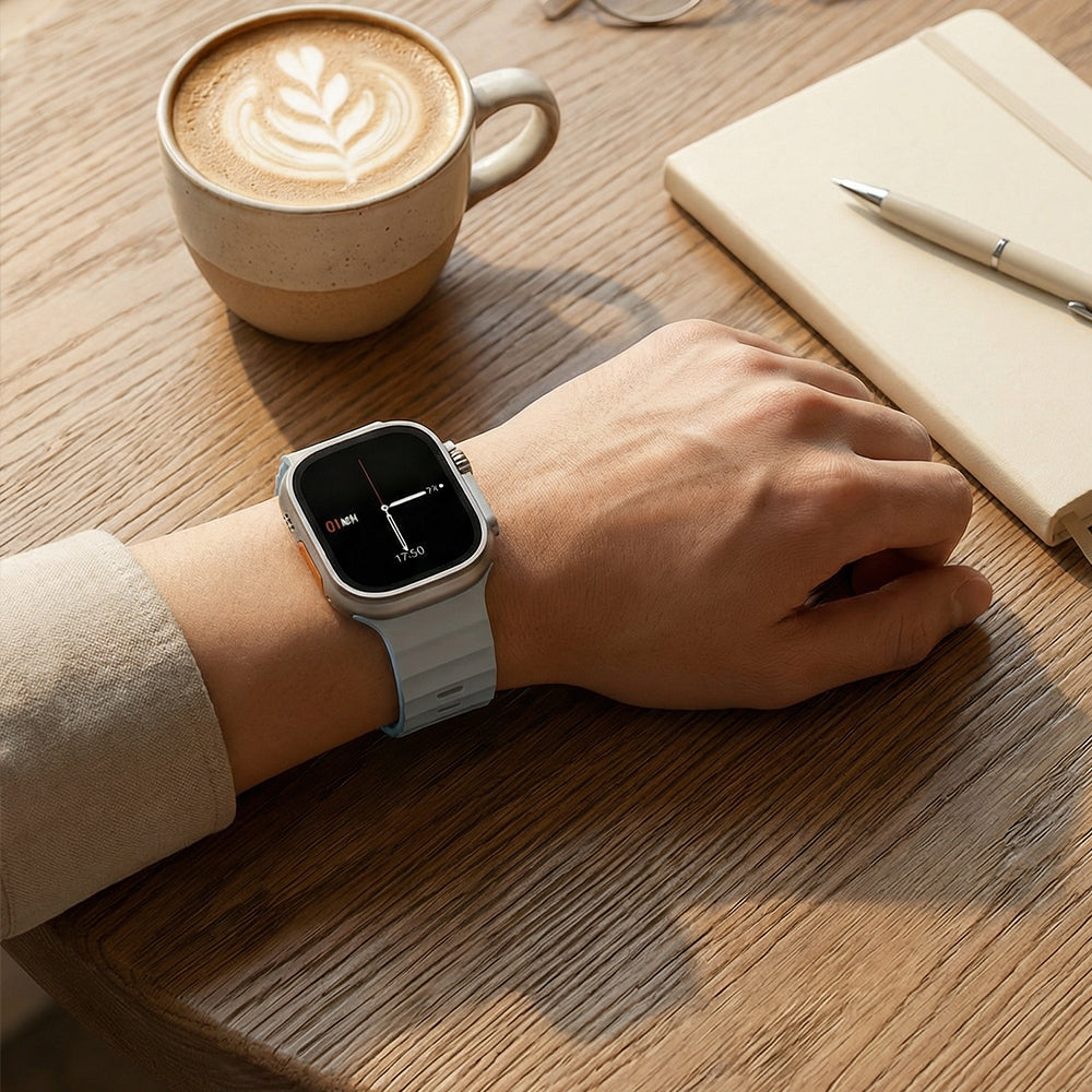 Wiwu Mag Secur Silikon Kordon – Apple Watch 42/44/45/46/49 mm