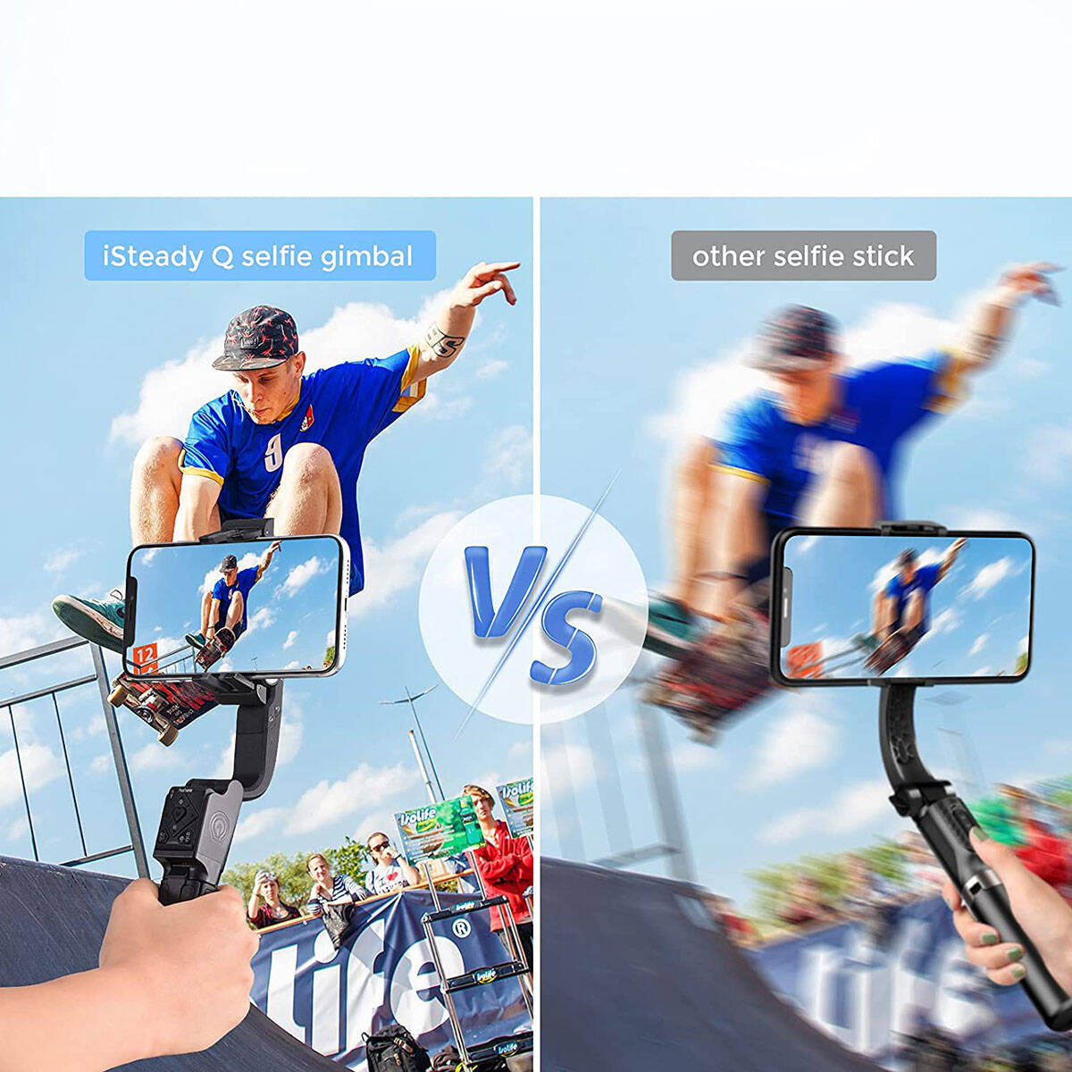 Hohem iSteady Q – Tek Eksenli Gimbal ve Selfie Çubuğu