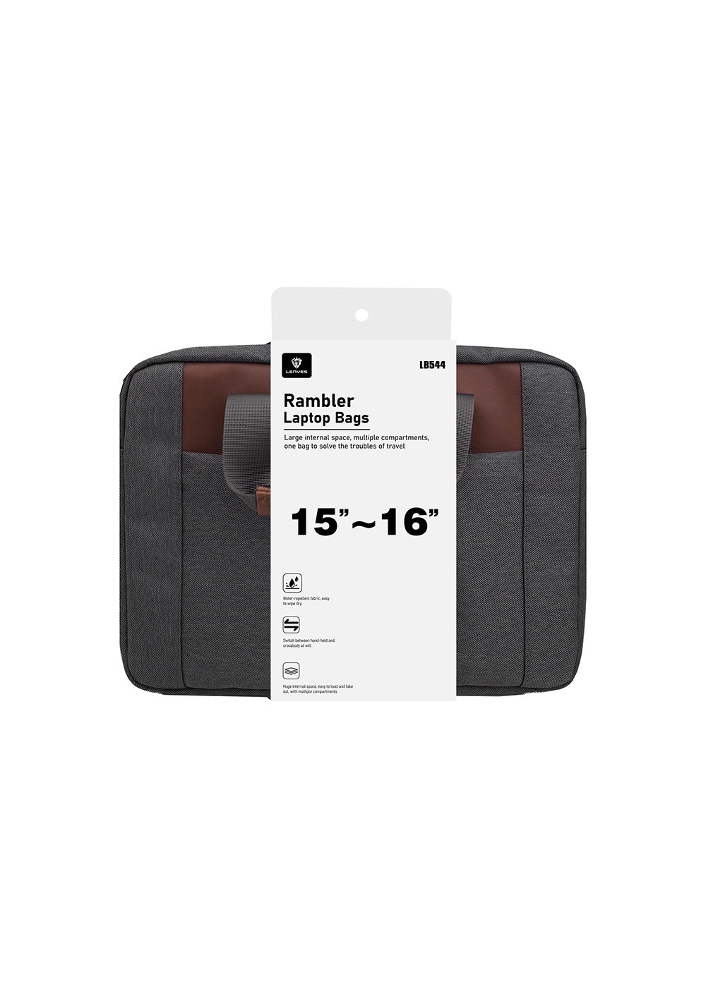 Lenyes LB544 Rambler – 15-16 inç Laptop Çantası