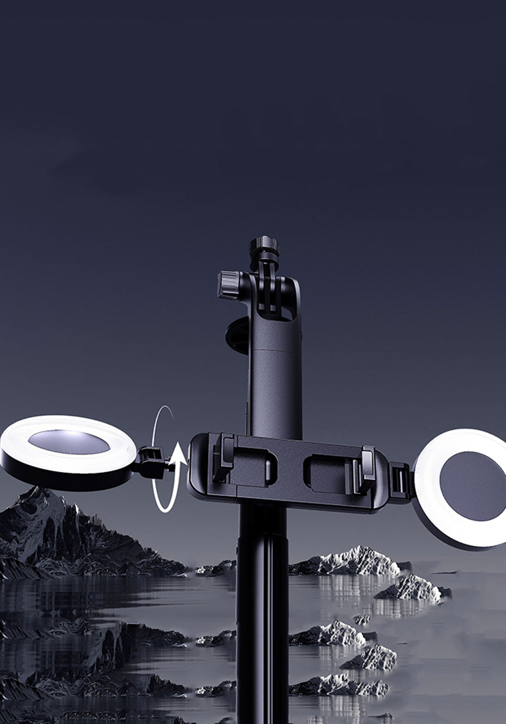 Lenyes LPH120 – 162 cm Kumandalı Ekranlı Tripod ve Selfie Çubuğu