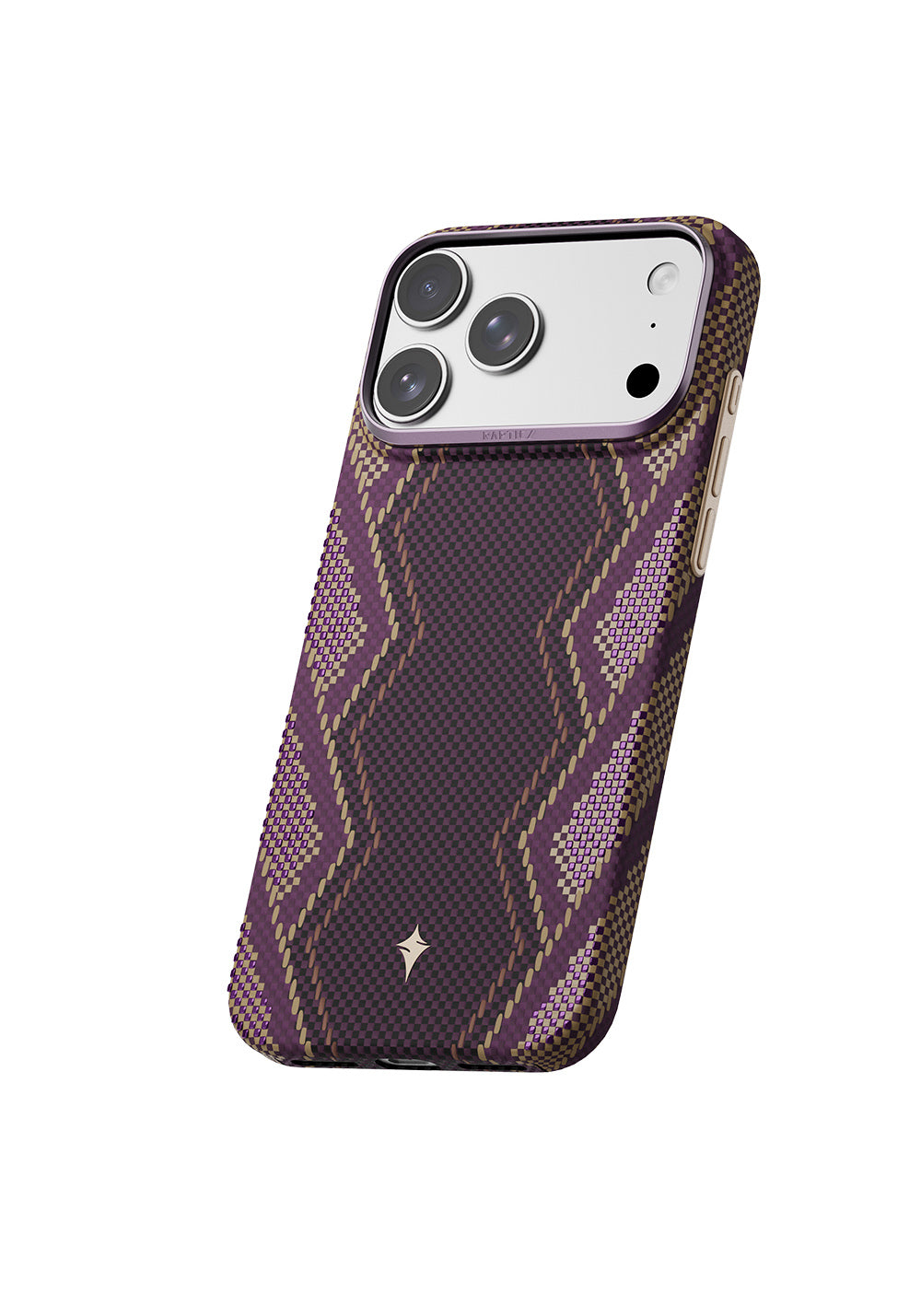 Raptic Aramid Skin Scepter Karbon – iPhone 18 Pro Max Kılıfı
