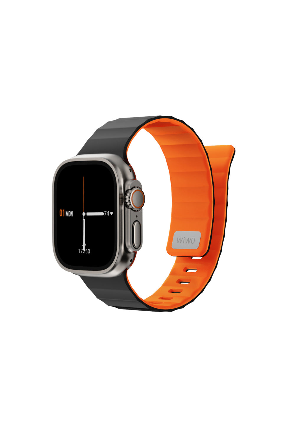 Wiwu Mag Secur Silikon Kordon – Apple Watch 42/44/45/46/49 mm