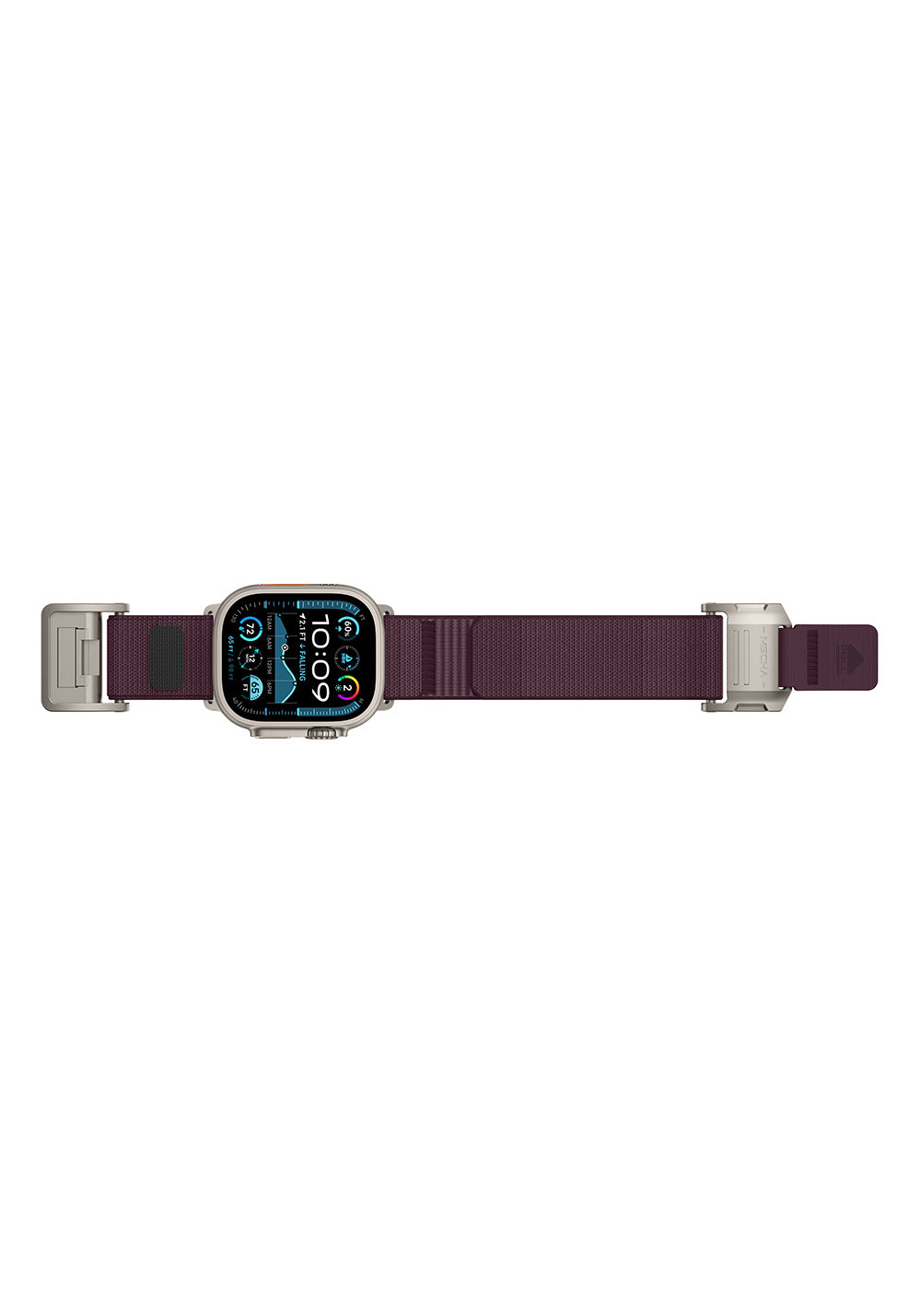 Mohseven Mecha Sport Dokuma Kordon – Apple Watch 42/44/45/46/49 mm
