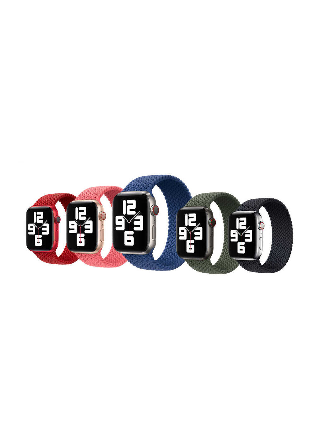 Wiwu Braided Solo Loop S Örgü Kordon – Apple Watch 38/40 mm